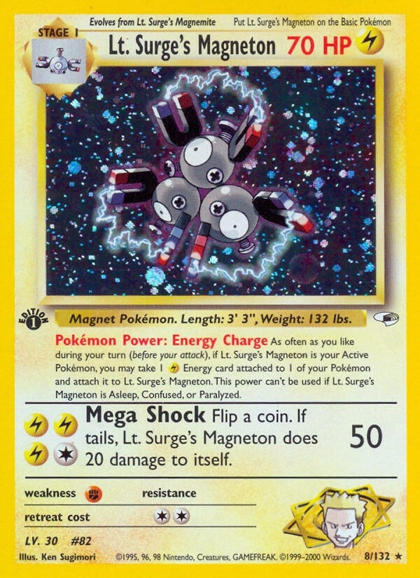 Lt Surges Magneton (008/132) [G1]