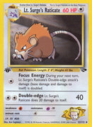 Lt Surges Raticate (053/132) [G2]