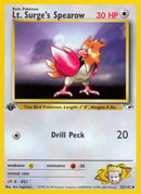 Lt Surges Spearow 52 (052/132) [G1]