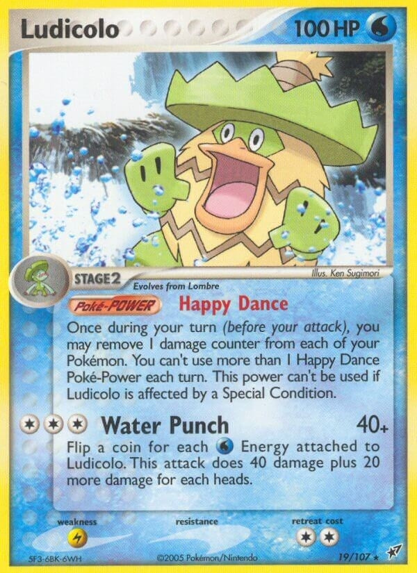 Ludicolo 019 107 (19/107) [DX]