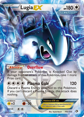 Lugia EX Team Plasma (102/113) [LTR]