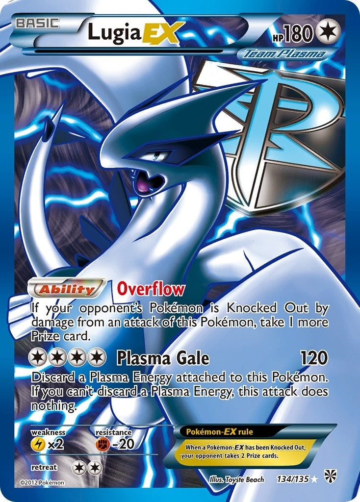 Lugia EX Team Plasma 134 Full Art (134/135) [PLS]