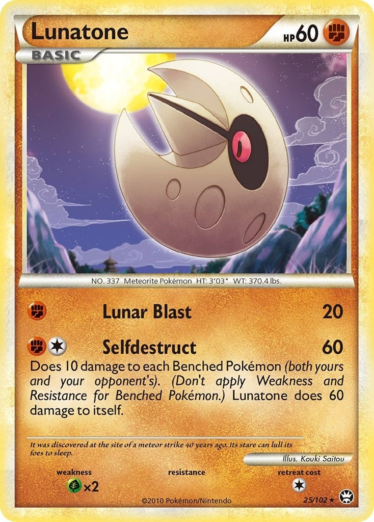 Lunatone (25/102) [TM]