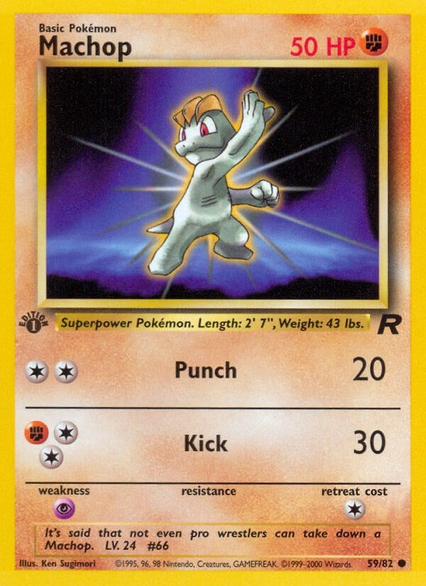 Machop (59/82) (Team Rocket)