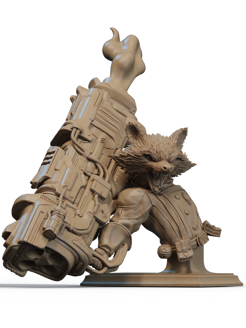 Rocket Resin Bust - view 1