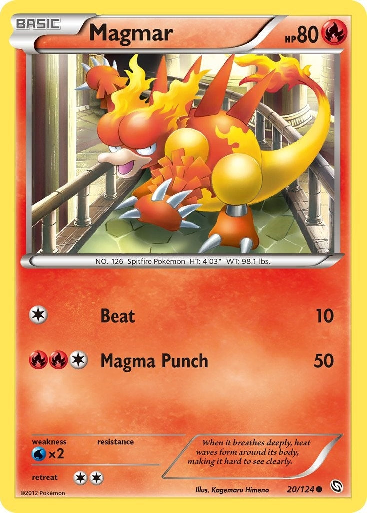 Magmar (20/124) [DRX]
