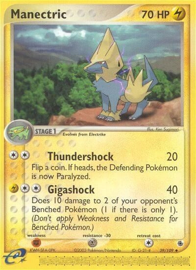 Manectric 39 109 (39/109) [RS]