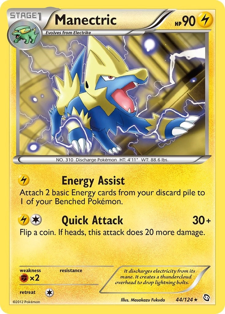 Manectric 44 (44/124) [DRX]