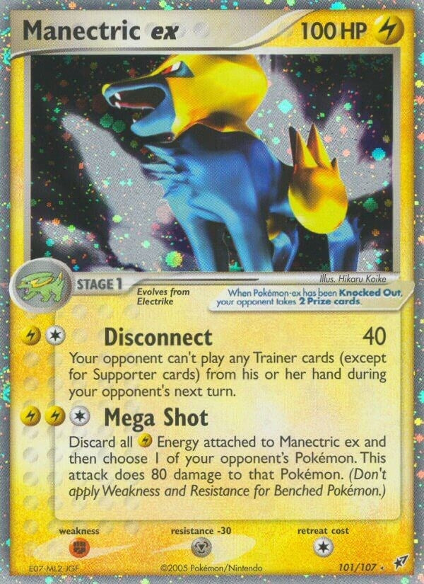Manectric ex (101/107) [DX]