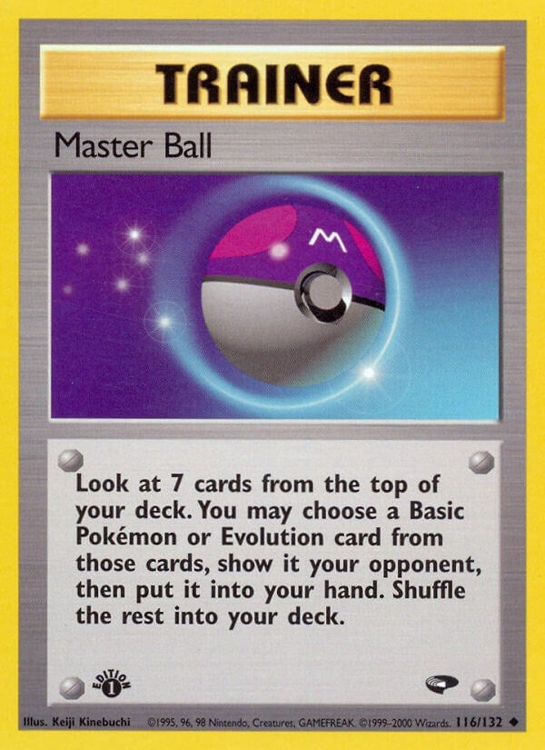 Master Ball (116/132) (Gym Challenge)