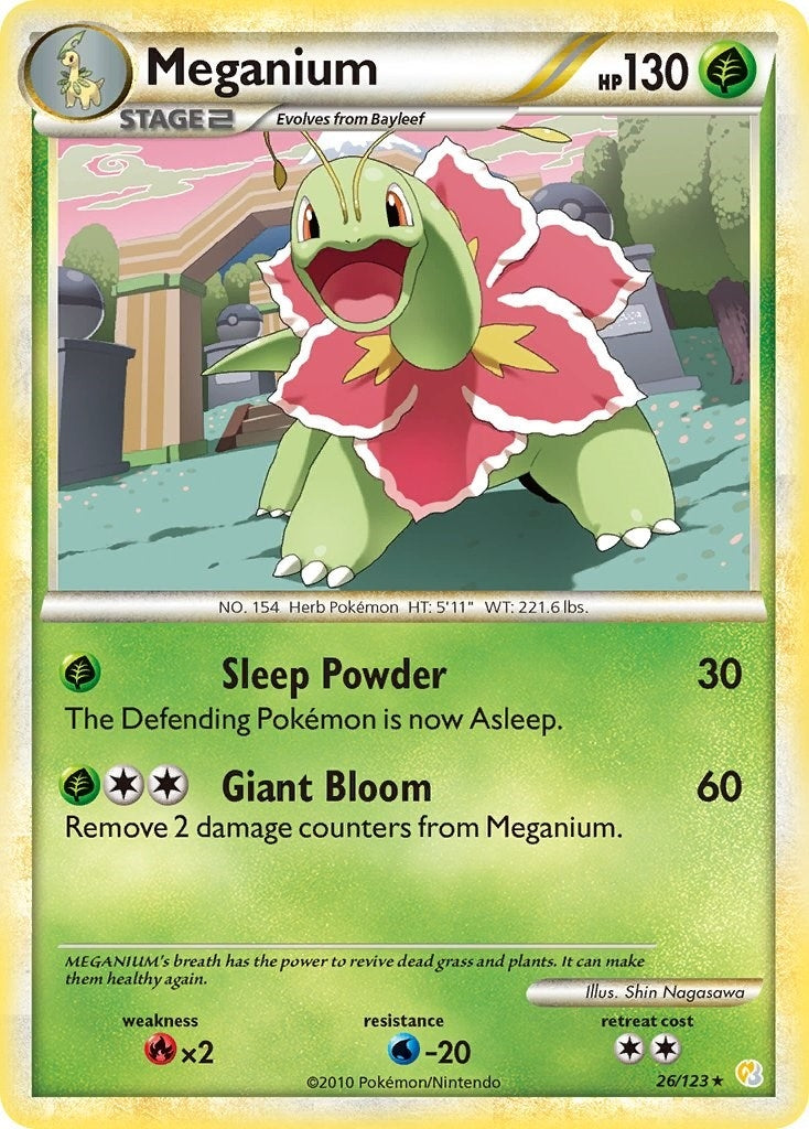 Meganium (26/123) [HS]