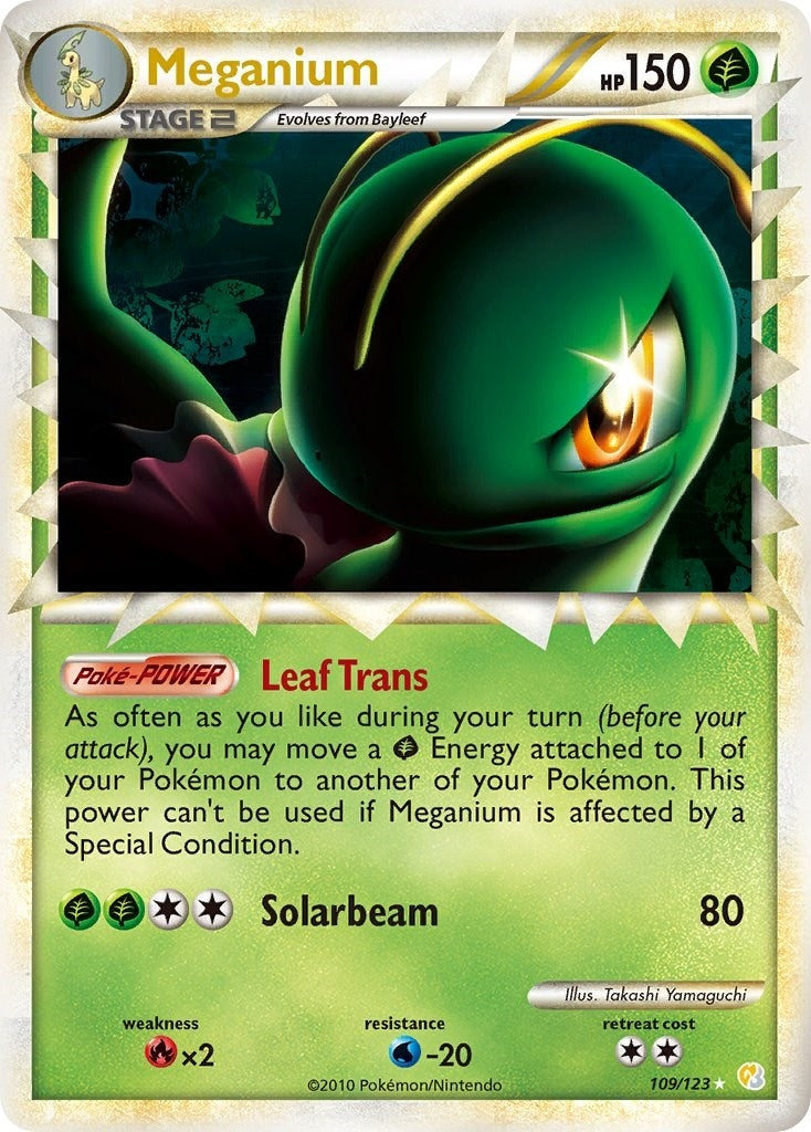 Meganium Prime (109/123) [HS]