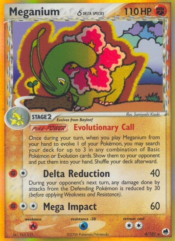Meganium Delta Species (4/101) [DF]