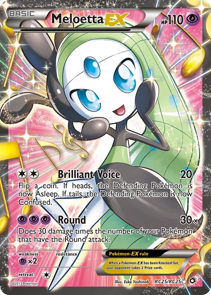 Meloetta EX Full Art (RC25/RC25) [LTR]