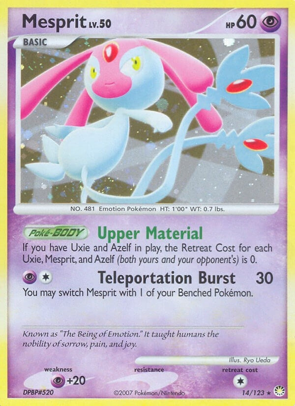Mesprit (14/123) (Mysterious Treasures)