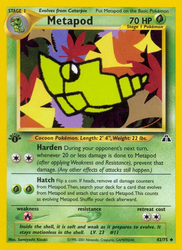 Metapod (42/75) [N2]