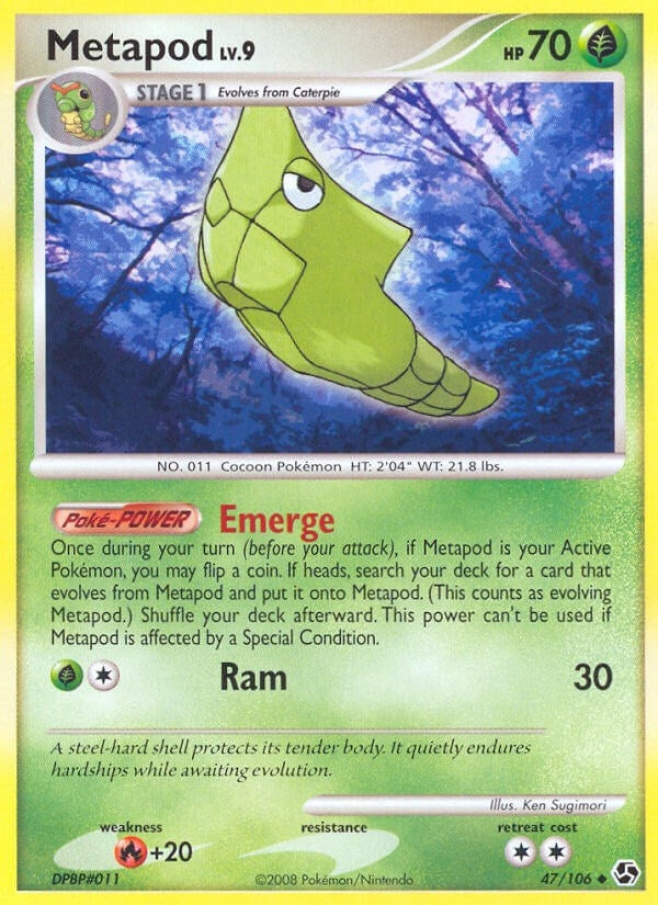 Metapod (47/106) [GE]