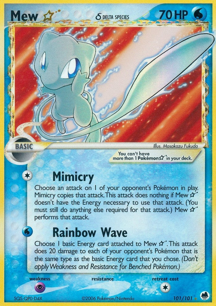 Mew Star Delta Species (101/101) [DF]