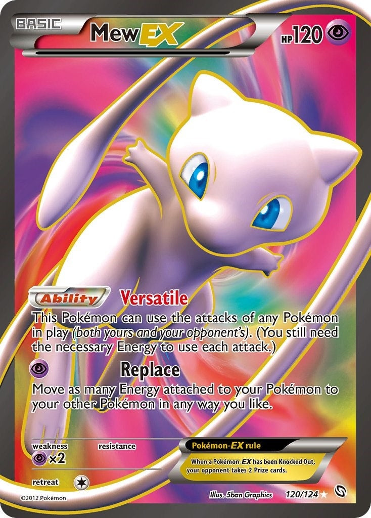 Mew EX 120 Full Art (120/124) [DRX]