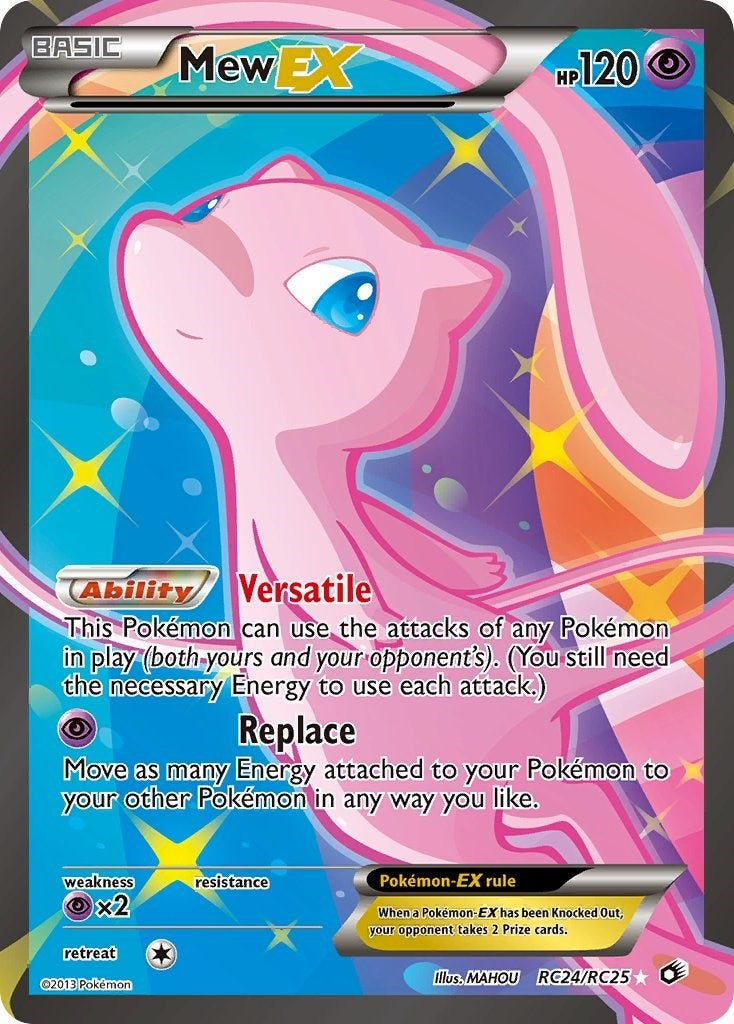 Mew EX Full Art (RC24/RC25) [LTR]
