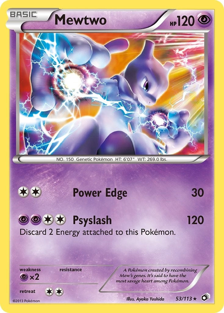 Mewtwo (53/113) (Legendary Treasures)
