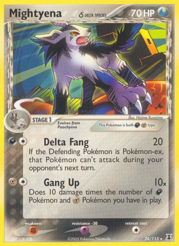 Mightyena Delta Species (24/113) [DS]