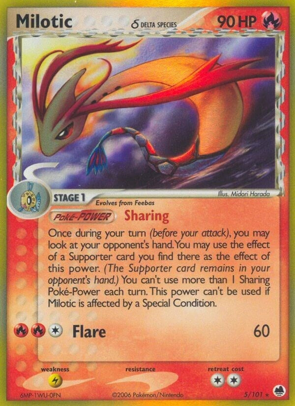 Milotic Delta Species (5/101) [DF]