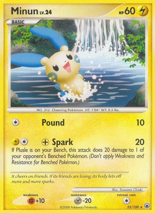 Minun (25/100) [MD]