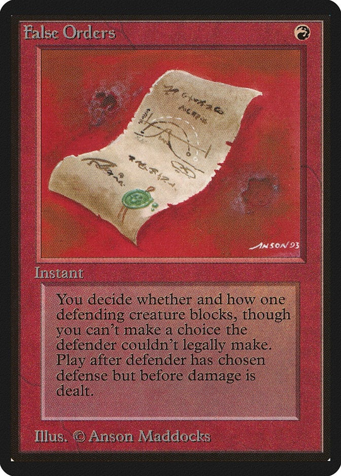 False Orders [LEB]