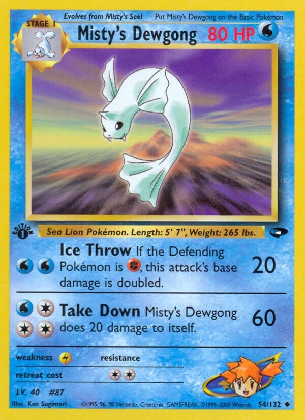 Mistys Dewgong (054/132) [G2]