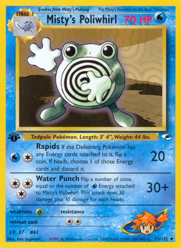 Mistys Poliwhirl (053/132) [G1]