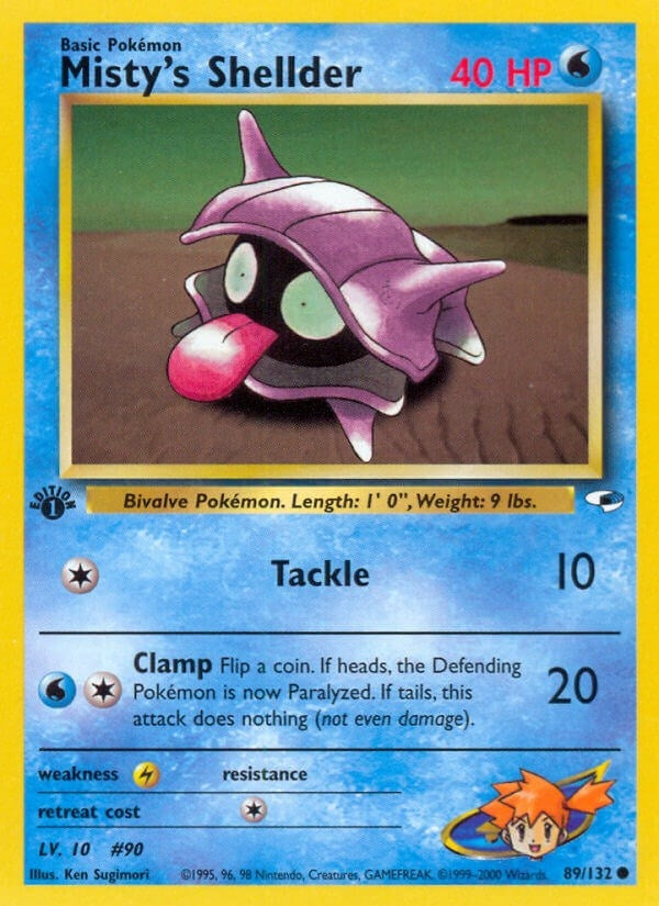 Mistys Shellder (089/132) [G1]