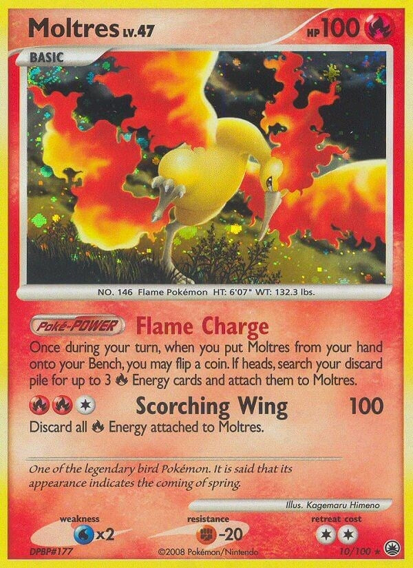 Moltres (10/100) [MD]