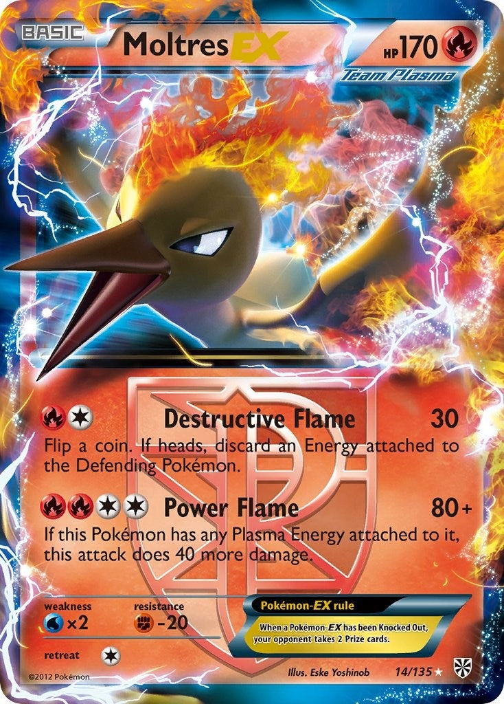 Moltres EX Team Plasma (14/135) [PLS]