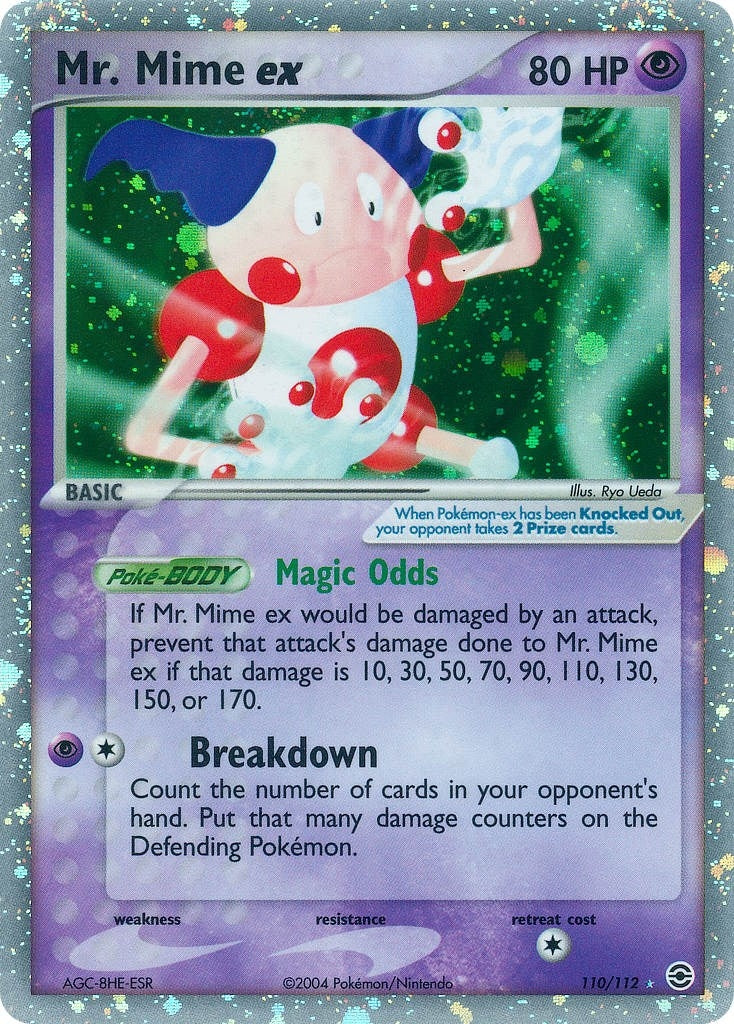 Mr Mime ex 110 112 (110/112) [RG]