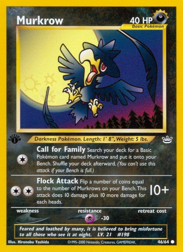 Murkrow (46/64) (Neo Revelation)
