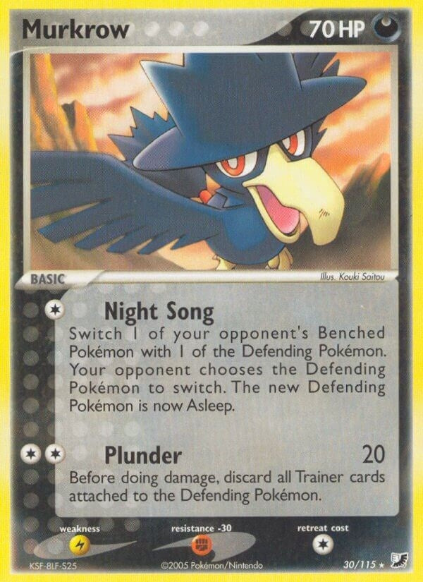 Murkrow (30/115) [UF]