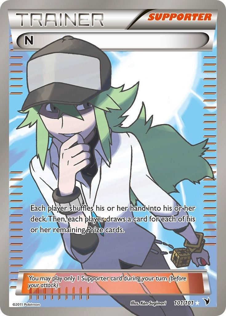 N Supporter Full Art (101/101) [NVI]