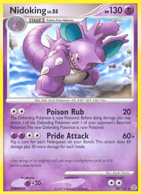 Nidoking (34/132) [SW]