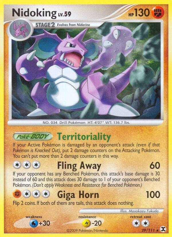 Nidoking (29/111) [RR]