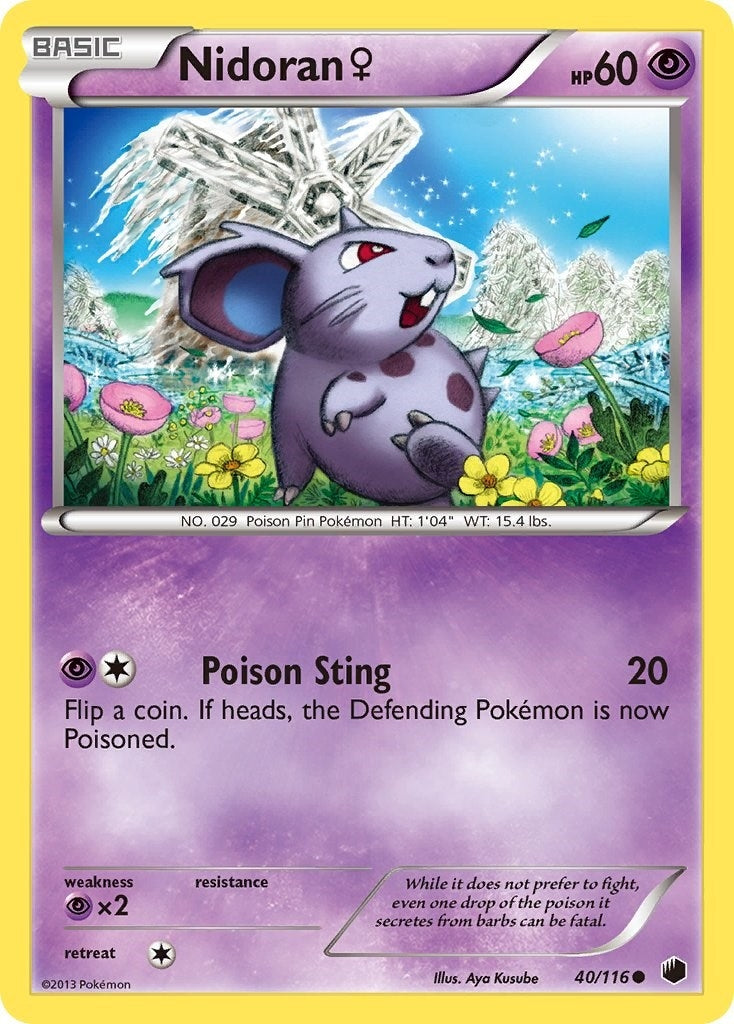 Nidoran F (40/116) [PLF]