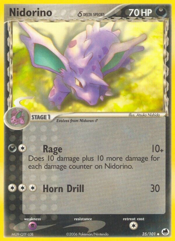 Nidorino Delta Species (35/101) [DF]