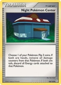 Night Pokemon Center (108/130) [DP]