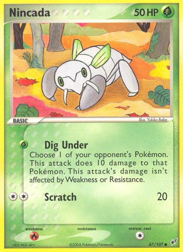 Nincada (67/107) [DX]