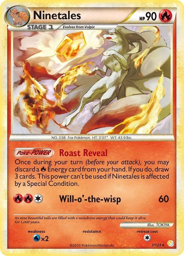 Ninetales (7/123) [HS]