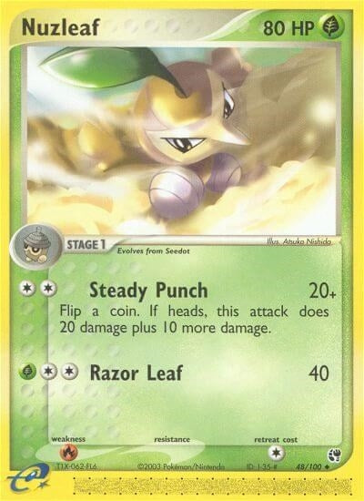 Nuzleaf (48/100) (Sandstorm)