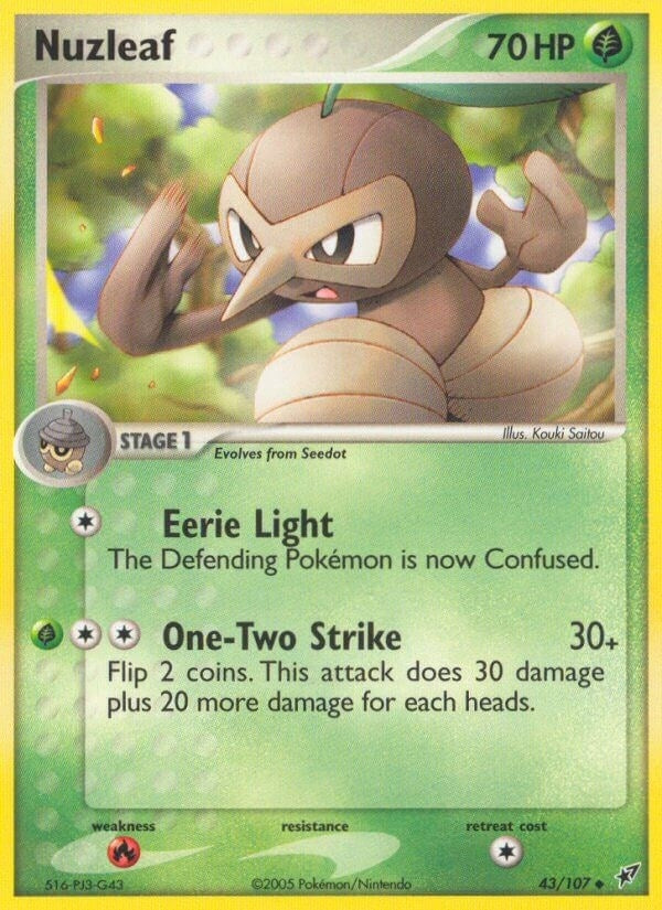 Nuzleaf (43/107) [DX]