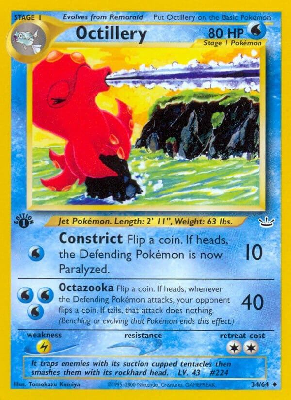 Octillery (34/64) (Neo Revelation)