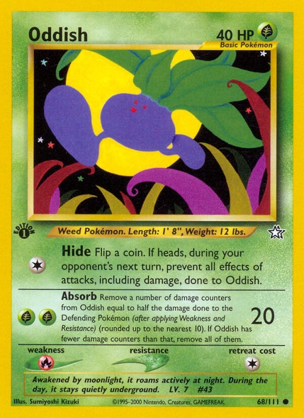 Oddish (068/111) (Neo Genesis)