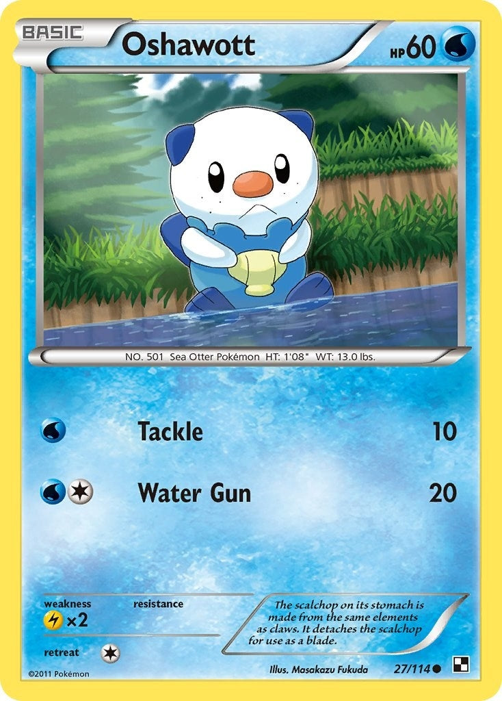 Oshawott 27 (27/114) [BLW]